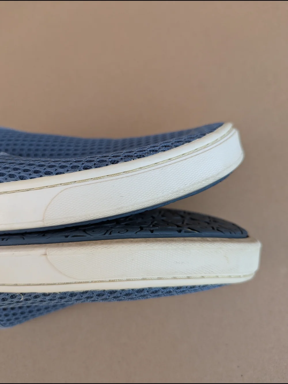 Olukai Pehuea Women's Slip On Sneakers Comfort Shoes 10W Navy Blue Breathable